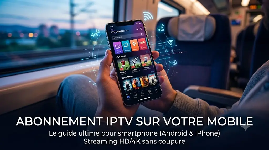 Abonnement IPTV sur Votre Mobile